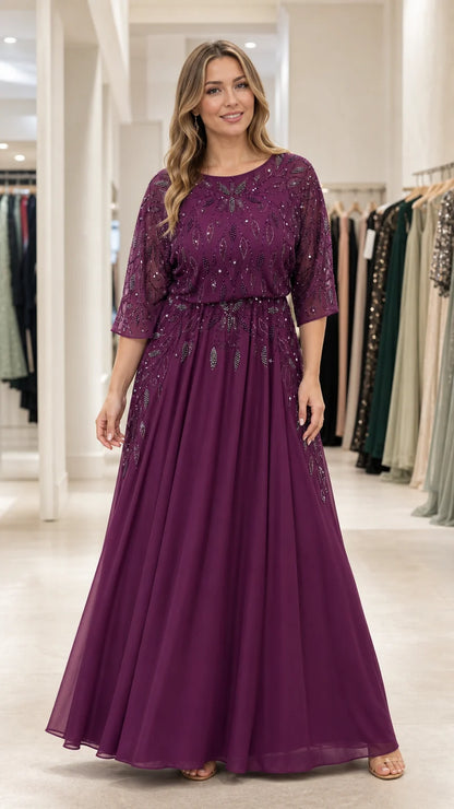 Rose Gold Evening Gown