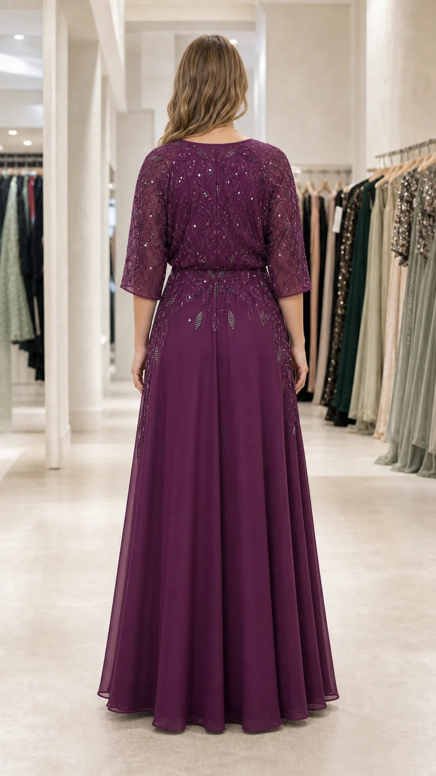 Rose Gold Evening Gown