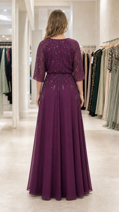 Rose Gold Evening Gown