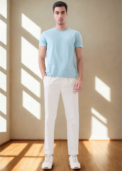 Essential Half Sleeve T-Shirt - Coral Blue