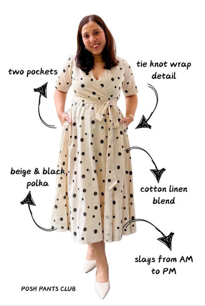 Santorini Wrap Dress