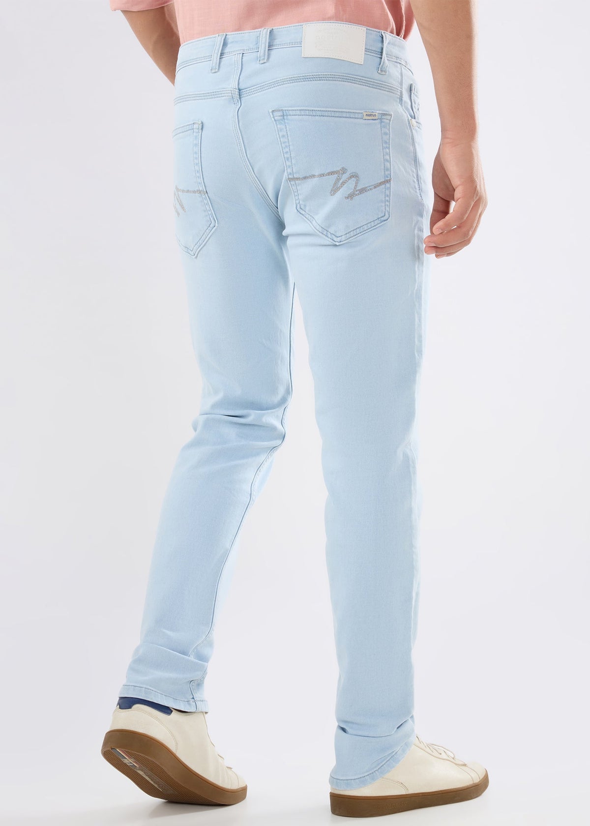 Light Blue Regular-Fit Denim Jeans