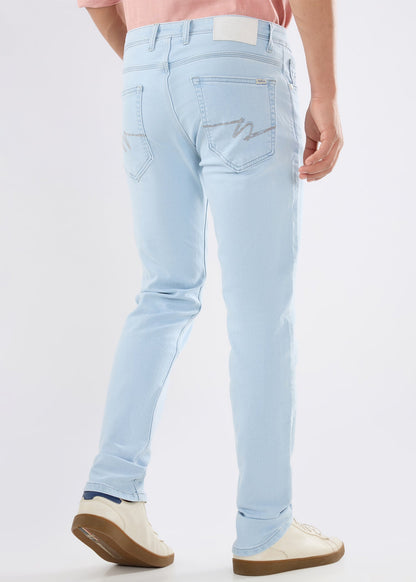 Light Blue Regular-Fit Denim Jeans