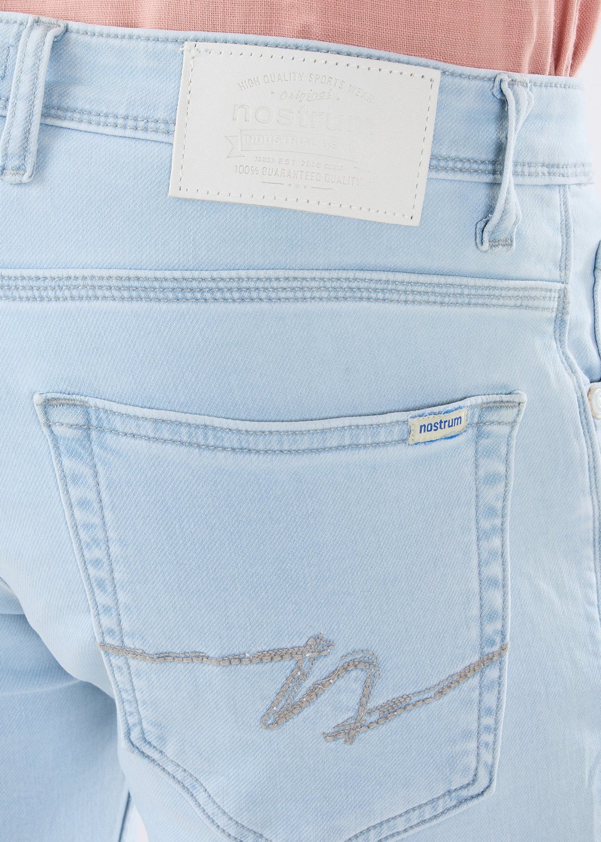 Light Blue Regular-Fit Denim Jeans