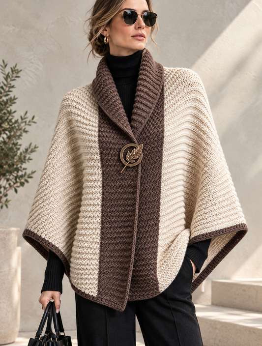 Cream & Cocoa Cape