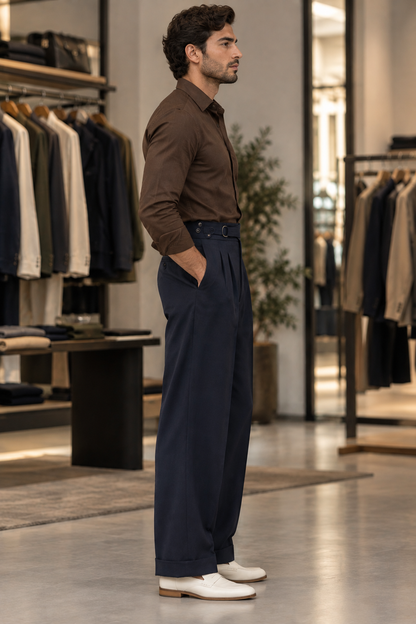 Premium Wide-Leg Trousers