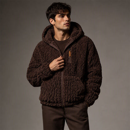 LuxeFleece | Men's Hooded Jacket