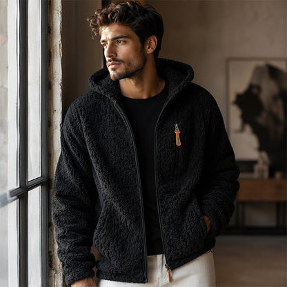 LuxeFleece | Men's Hooded Jacket