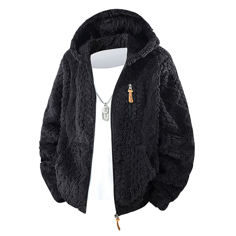 LuxeFleece | Men's Hooded Jacket