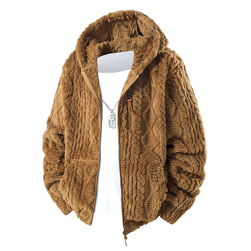LuxeFleece | Men's Hooded Jacket