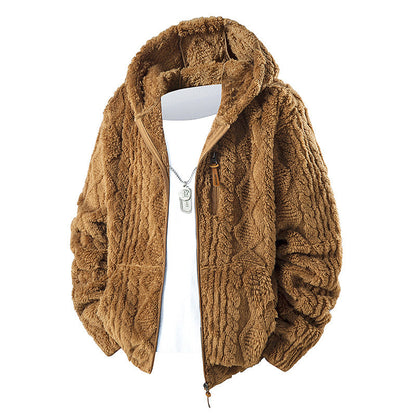 LuxeFleece | Men's Hooded Jacket