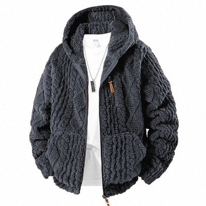 LuxeFleece | Men's Hooded Jacket